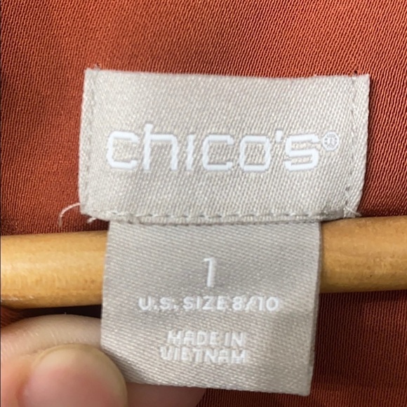 Chicos pullover top.Notch detail neck.NWT - Picture 8 of 10